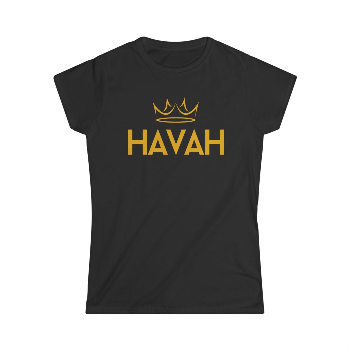 Crown Design Women's Softstyle Tee - Stylish and Comfortable Casual Wear