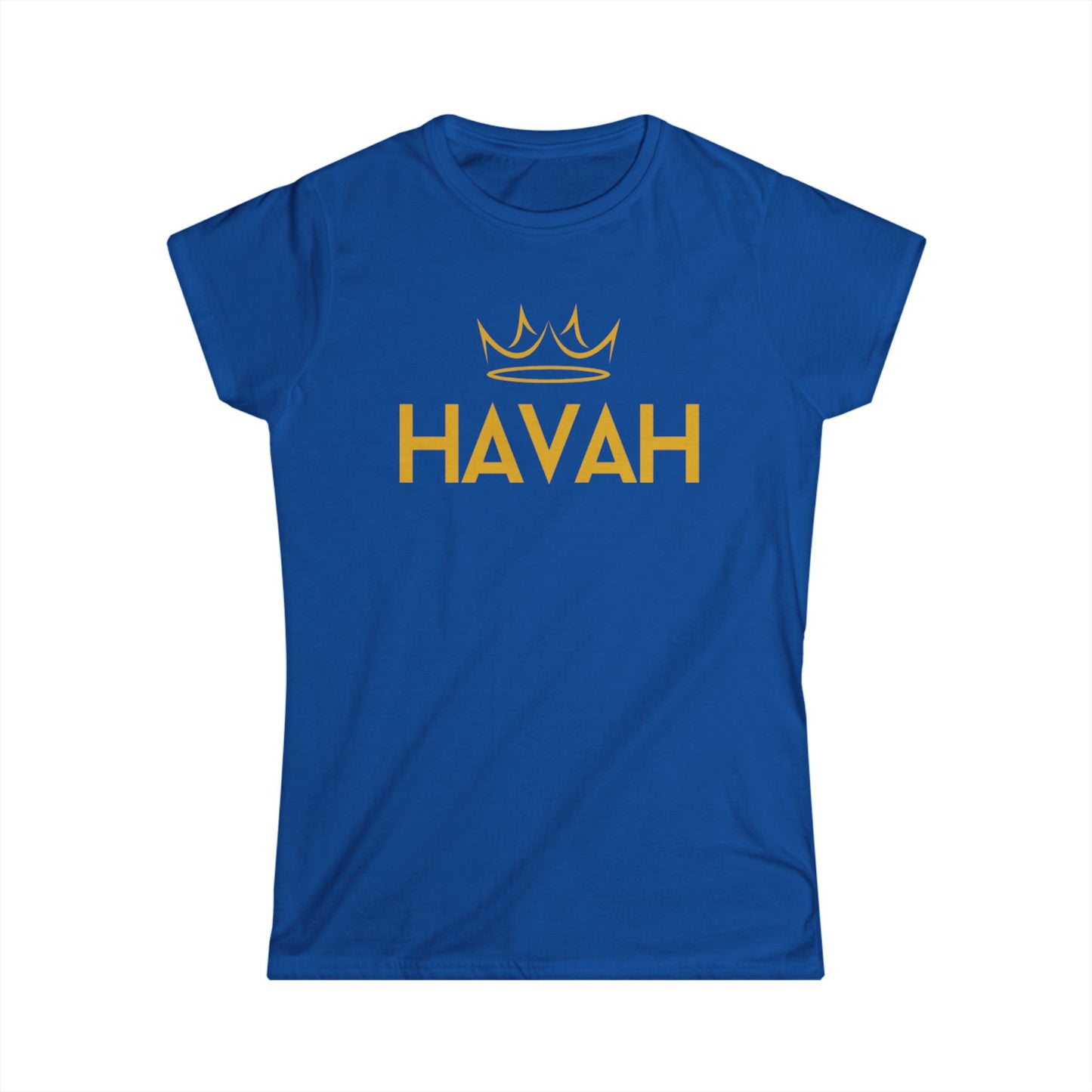 Crown Design Women's Softstyle Tee - Stylish and Comfortable Casual Wear