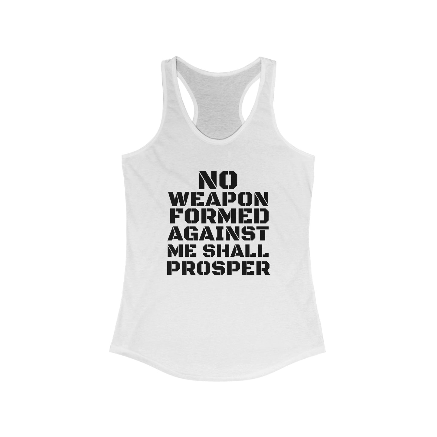 Inspirational Women’s Racerback Tank Top, Motivational Exercise Shirt, Workout Apparel, Gift for Her, Summer Activewear